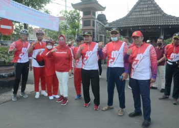 Bupati Sukoharjo Apresiasi Kegiatan Gowes Kebangsaan dari LDII