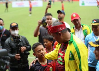 PLT Walikota Bekasi Apresiasi Festival Forsgi Diadakan di Stadion Patriot Candrabhaga