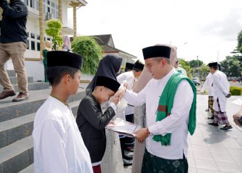 Ponpes LDII Arroyan Pangkalpinang Sinergi dengan Wali Kota Peringati Hari Santri