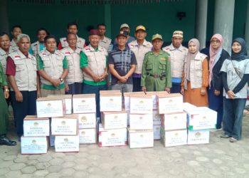 LDII Salurkan Bantuan Korban Banjir Lampung Selatan