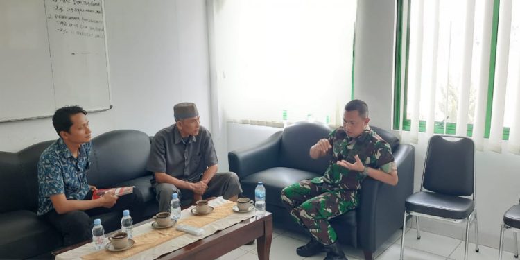 LDII Gorontalo beraudiensi ke Korem 133 Wartabone. Foto: LINES.