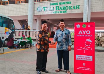 Sukseskan Hari Amal Bhakti Kemenag, Ponpes Wali Barokah Gelar Baksos Donor Darah