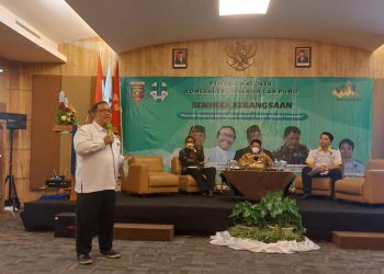 Ketua DPW LDII Lampung Ingatkan Jaga Kerukunan dalam Keberagaman di Rapimda Pemuda Katolik