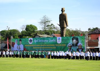 DPD LDII Blitar Hadiri Undangan Apel Bupati Peringati Hari Santri