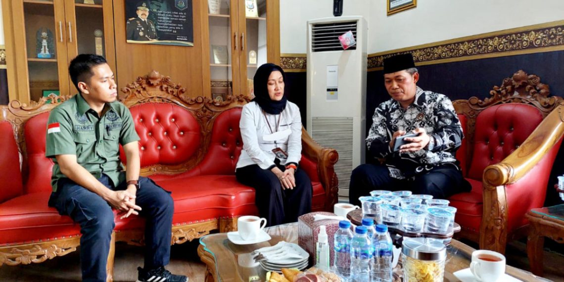 DPD LDII Kota Kediri silaturahim dengan Kepala Kejaksaan Negeri (Kajari) Kota Kediri, Novika Muzairah Rauf dan Kasi Intelijen, Harry Rachmat. Foto: LINES.