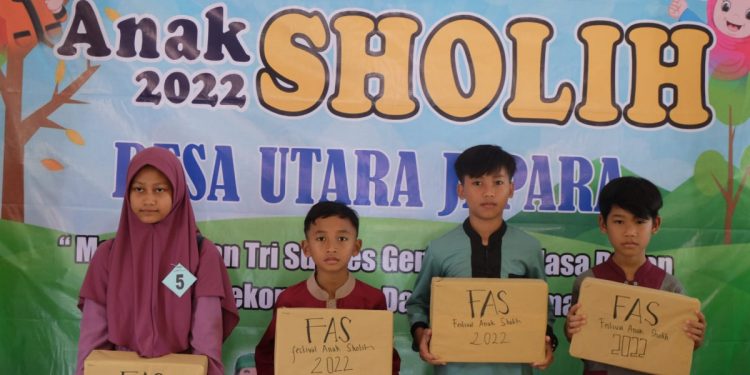 Penggerak Pembina Generus (PPG) yang bernaung di bawah DPD LDII Kabupaten Jepara menghelat Festival Anak Sholeh (FAS). Foto: LINES.
