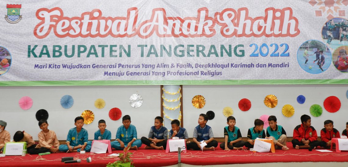 DPD LDII Kabupaten Tangerang dan Yayasan Budi Mulya menggelar Festival Anak Sholeh (FAS) se-Kabupaten Tangerang. Foto: LINES.
