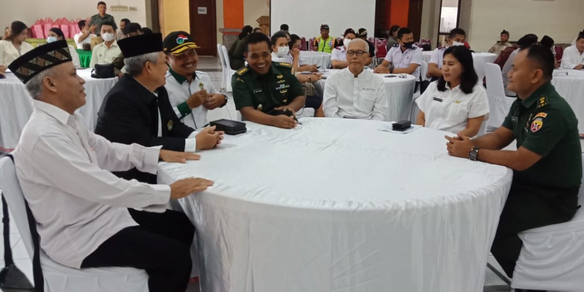 DPW LDII Bali menghadiri Forum Komunikasi Sosial yang digelar Korem Wira Satya. Foto: LINES.