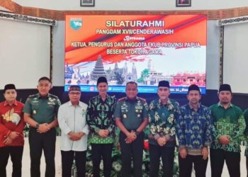 LDII Papua Silaturahim dengan Pangdam XVII/Cenderawasih Bahas Persatuan Bangsa