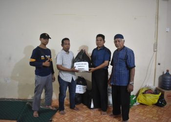 LDII Maluku Bantu Korban Bencana Kebakaran Pasar Mardika