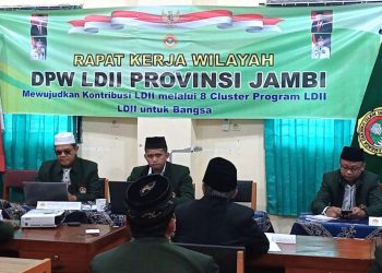 LDII Jambi Optimalkan Koordinasi dan Evaluasi Kinerja dalam Rakerwil