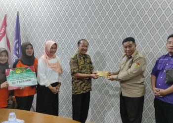 Sakoda SPN Lampung Serahkan Bantuan Kemanusiaan Gempa Bumi Cianjur