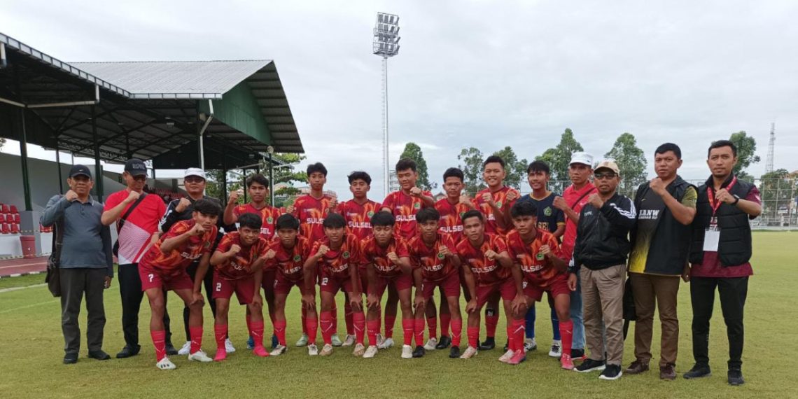 Santri Pondok Pesantren Roudhotul Jannah binaan LDII Makassar mengikuti Pekan Olahraga dan Seni antar Pondok Pesantren tingkat Nasional (Pospenas) ke-9 di Solo. Foto: LINES.