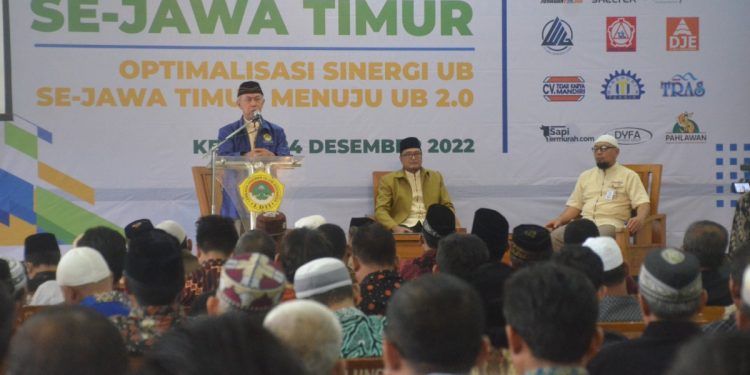 Biro Ekonomi dan Pemberdayaan Masyarakat (EPM) DPW LDII Jawa Timur melalui kelompok kerja (Pokja) Usaha Bersama Jawa Timur (UB Jatim) menghelat “Temu UB se-Jawa Timur”. Foto: LINES.