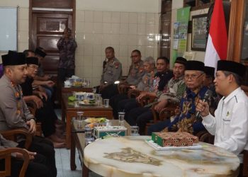 Kapolres Kota Kediri Kunjungi Ponpes Wali Barokah Tingkatkan Sinergi Harkamtibmas