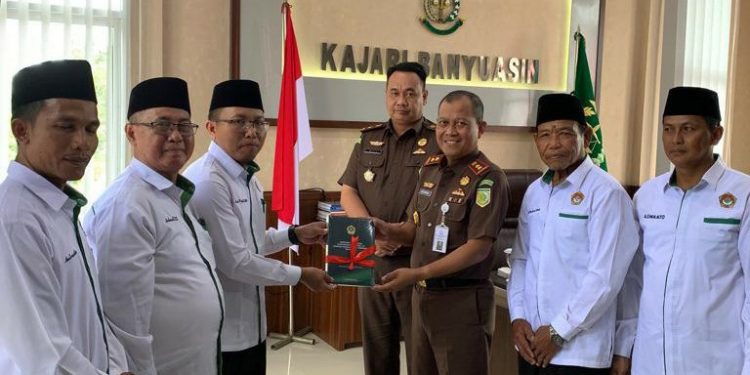 LDII Banyuasin mengundang Kejari untuk edukasi hukum. Foto: LINES.