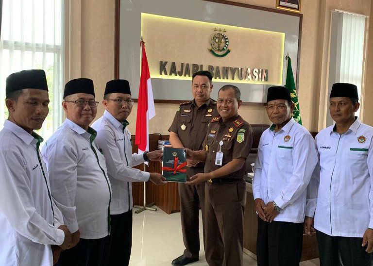 LDII Banyuasin mengundang Kejari untuk edukasi hukum. Foto: LINES.
