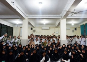 Polsek Limo Bekali Wawasan Kebangsaan Santri Ponpes BIG BOS