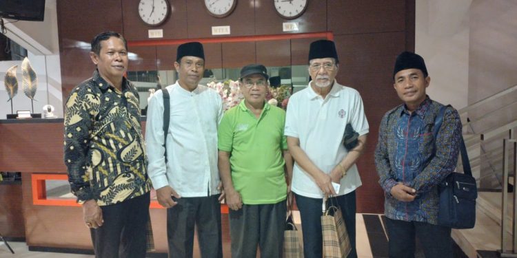 Ketua Umum Majelis Ulama Indonesia (MUI) Provinsi Nusa Tenggara Barat, H. Syaiful Muslim bersilaturrahim ke Pondok Pesantren (Ponpes) LDII Al Azis Kota Bima, Rabu (25/1). Foto: LINES.
