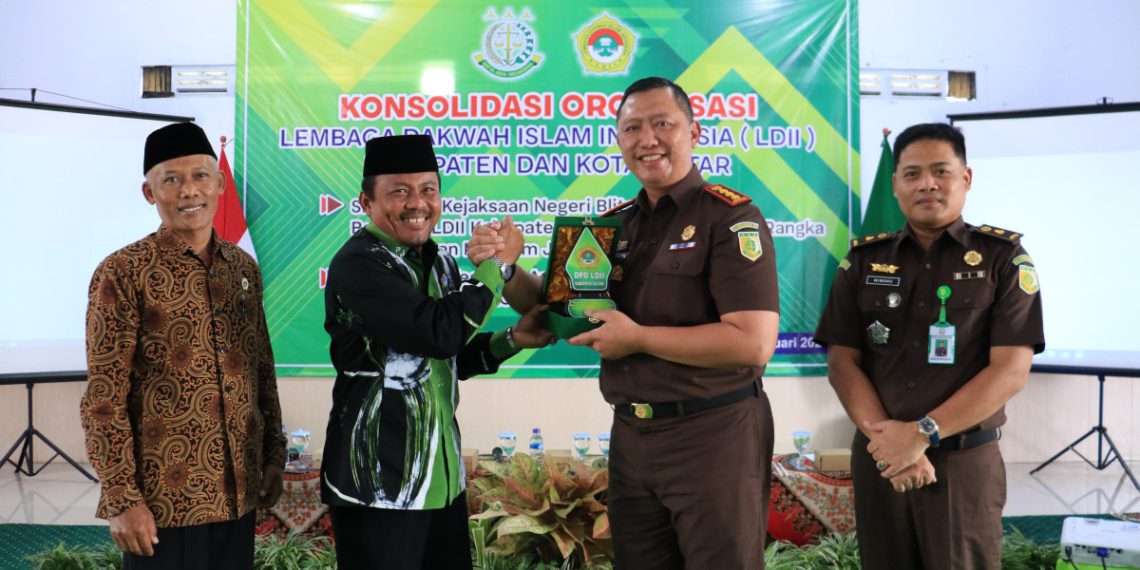 DPD LDII Kabupaten dan Kota Blitar mengadakan penyuluhan hukum dengan Kejaksaan Negeri (Kejari) Blitar. Foto: LINES.
