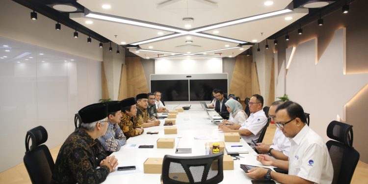 LDII berkunjung ke Kominfo untuk konsolidasi mengenai peningkatan literasi digital (20/2). Foto: LINES.