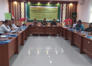 LDII NTT Rapat Koordinasi Keagamaan dengan Kejaksaan Tinggi