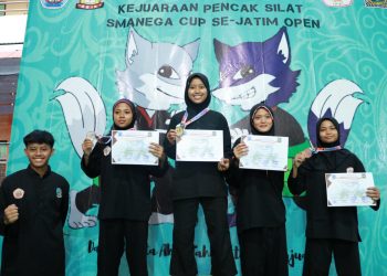 Atlet Persinas Asad Raih Pesilat Terbaik dalam Smanega Cup se-Jatim