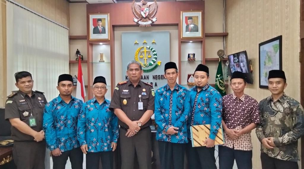 DPD LDII beraudiensi dengan Kepala Kejaksaan Negeri (Kajari) Jepara, Muhammad Ichwan. Foto: LINES.