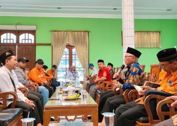 Bahas Persiapan Pemilu, Bawaslu Kota Kediri Kunjungi Ponpes Wali Barokah