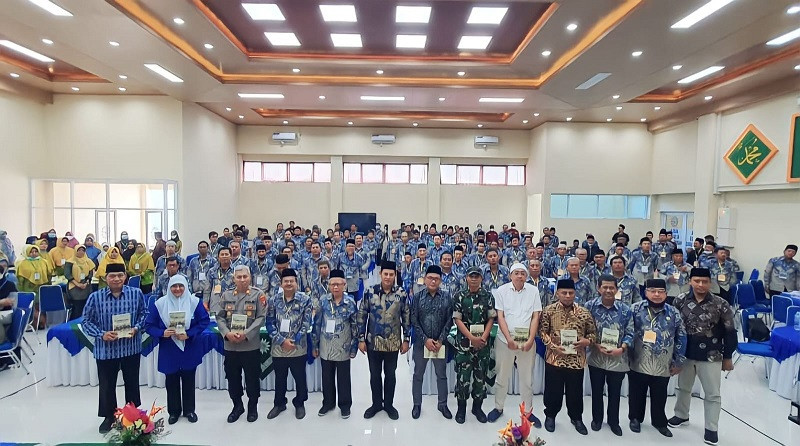 LDII Kediri menghadiri Musda Muhammadiyah. Foto: LINES.
