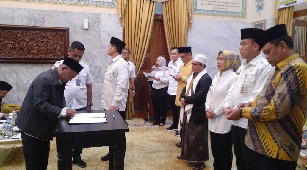 DPD LDII Kabupaten Serang kembali menghelat pengajian rutin bulanan secara tatap muka. Foto: LINES.