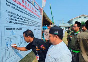 Ponpes Wali Barokah Hadiri Apel Kebangsaan GP Ansor dan Deklarasi Bersih Narkoba