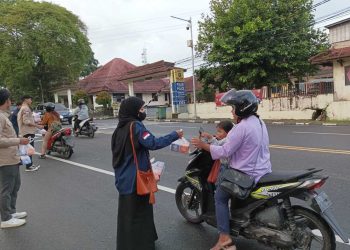 Di Titik Nol Kilometer, LDII Pangkalpinang Berbagi Takjil