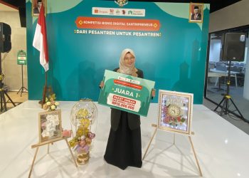Santri PPM Roudlotul Jannah Surakarta Raih Juara I Kompetisi Bisnis Digital Santripreneur
