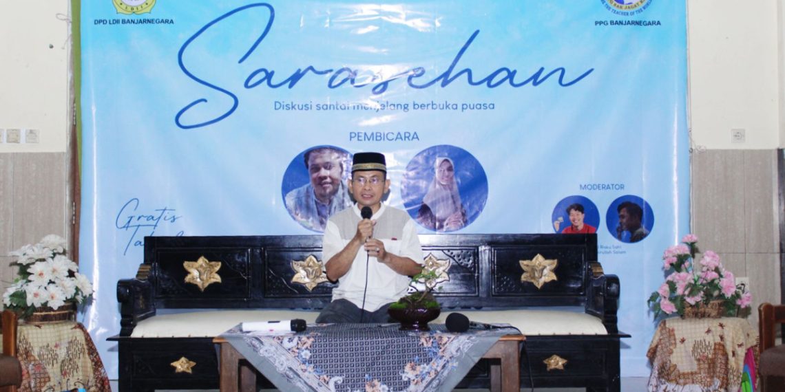 DPD LDII Banjarnegara mengadakan sarasehan yang diikuti sekitar 100 remaja LDII. Foto: LINES.