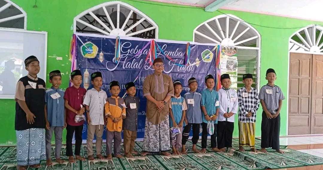 Ikatan Santri Papua Asuhan Darussalam (Ispada) menghelat lomba menyambut bulan Syawal. Foto: LINES.
