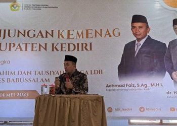 Silaturahim ke Ponpes LDII, Kemenag Kediri Tekankan Nilai Kepedulian Sosial
