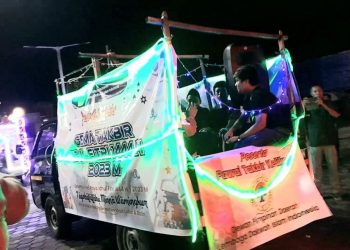 LDII Mimika Ramaikan Takbir Keliling Sambut Idul Fitri