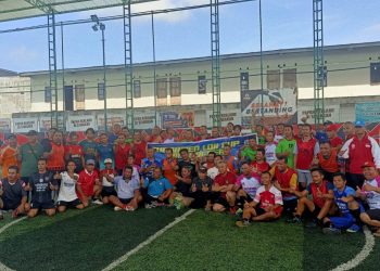 FORSGI Lamasi dan Polman Gelar Laga Silahturahim Sepak Bola Usia Legendaris