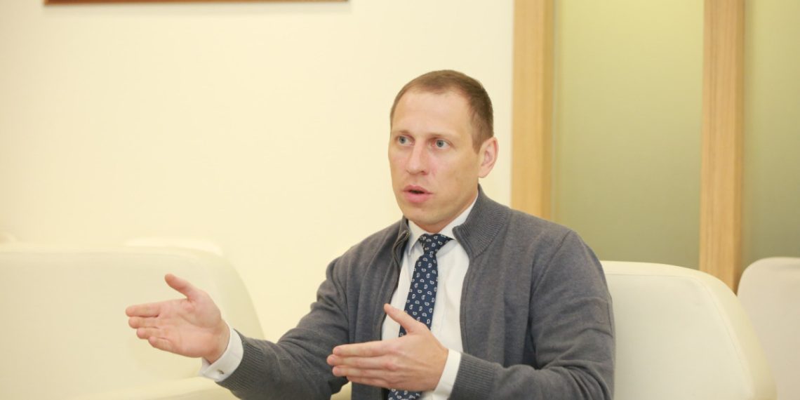Sekretaris III Kedubes Federasi Rusia Dmitry Kostin berkunjung ke kantor DPP LDII beberapa waktu lalu. Foto: LINES.