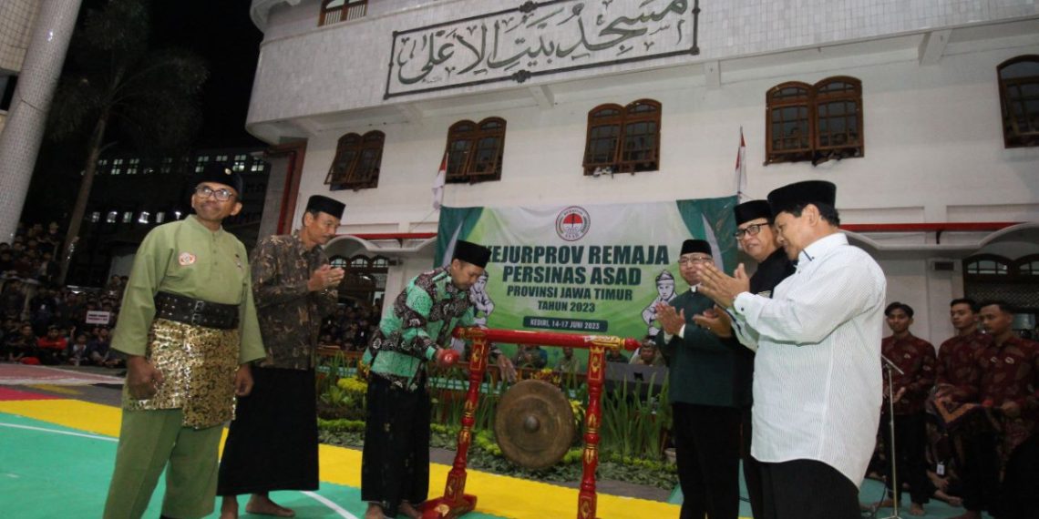 Persinas ASAD Jawa Timur mengadakan Kejuaraan Provinsi (Kejurprov) Remaja di Ponpes Wali Barokah Kediri. Foto: LINES.