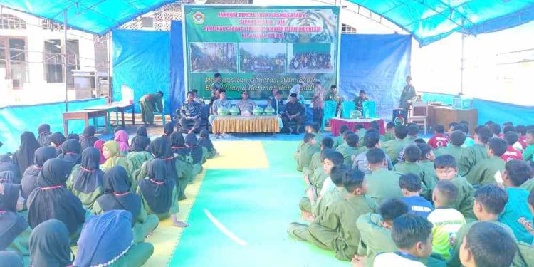 PC LDII Kolono, Kabupaten Konawe Selatan, menghelat “Jambore Generasi Penerus”, di lapangan Kolono, Konawe Selatan, Sulawesi Tenggara. Foto: LINES.