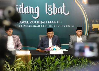 Pemerintah Tetapkan 1 Dzulhijjah 1444 H pada 20 Juni 2023