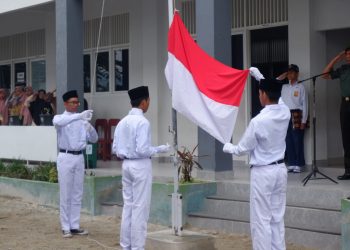Babinsa Tatura Selatan Apresiasi Upacara Hari Lahir Pancasila LDII Palu