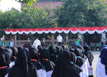 Peringati Hari Lahir Pancasila, Ponpes Minhaajurrosydin Gelar Upacara Bendera