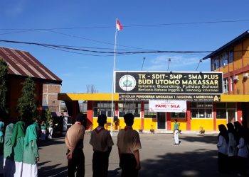 Sekolah Budi Utomo Makassar Helat Upacara Peringatan Hari Lahir Pancasila