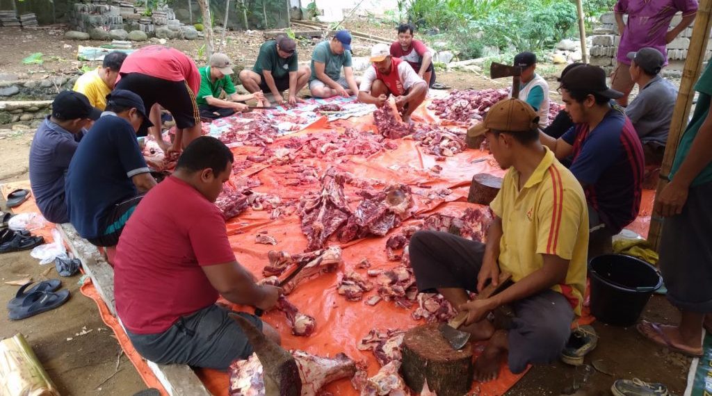 DPW LDII Bengkulu tebar kurban sebanyak 15.000 kupon daging kurban. Menurut data DPW LDII Bengkulu. Foto: LINES.