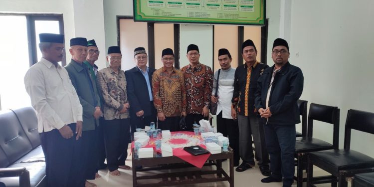 DPD LDII Kabupaten Indramayu menghadiri undangan Majelis Ulama Indonesia (MUI). Foto: LINES.