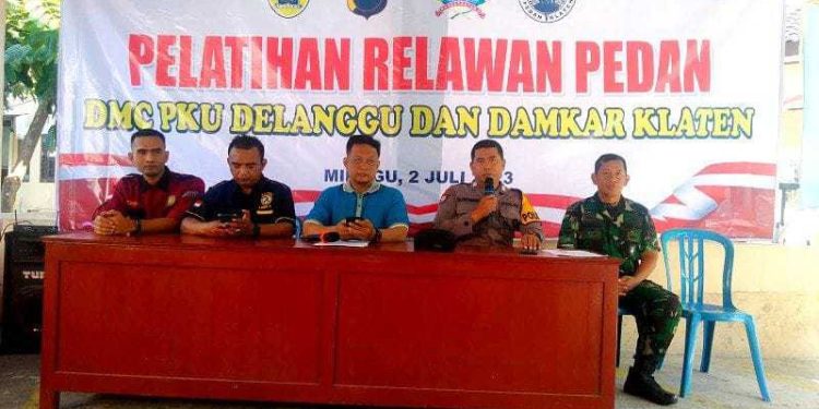Inhouse Training kesigapan tanggap bencana oleh LDII Pedan. Foto: LINES.