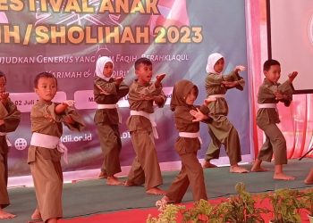 Anak-anak Tampilkan Bakat dalam FAS LDII Sulut